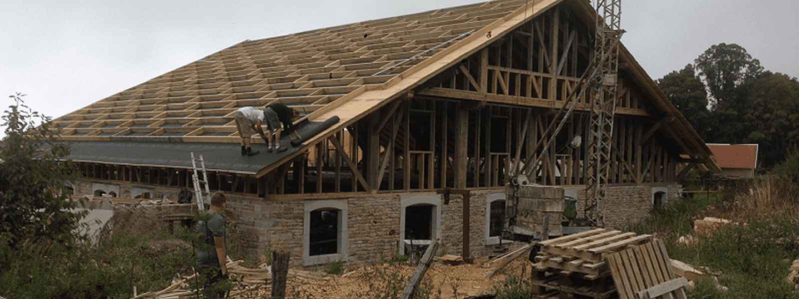 Photo d'une rénovation de toit